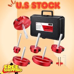 6Pcs PVC Pipe Reamer Kit Aluminum Fitting Saver 3/4-4in Drill Tool