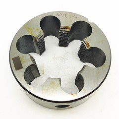 New 1pc HSS 1/2&Prime; &ndash; 14 NPT Taper Pipe Die 1/2 &ndash; 14 TPI