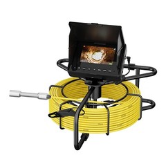 30m Sewer Pipe Inspection Camera Drain Sewer Industrial Camera 4.3&Prime; 16GB Monitor