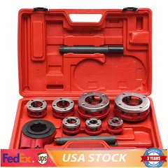 7 Size Pipe Threader Kit 3/8&Prime; to 2&Prime; with Durable Ratcheting Handle