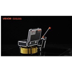 VEVOR Sewer Camera 165ft/50m Self-Leveling Drain Camera with 9&Prime; Screen 36X Zoom