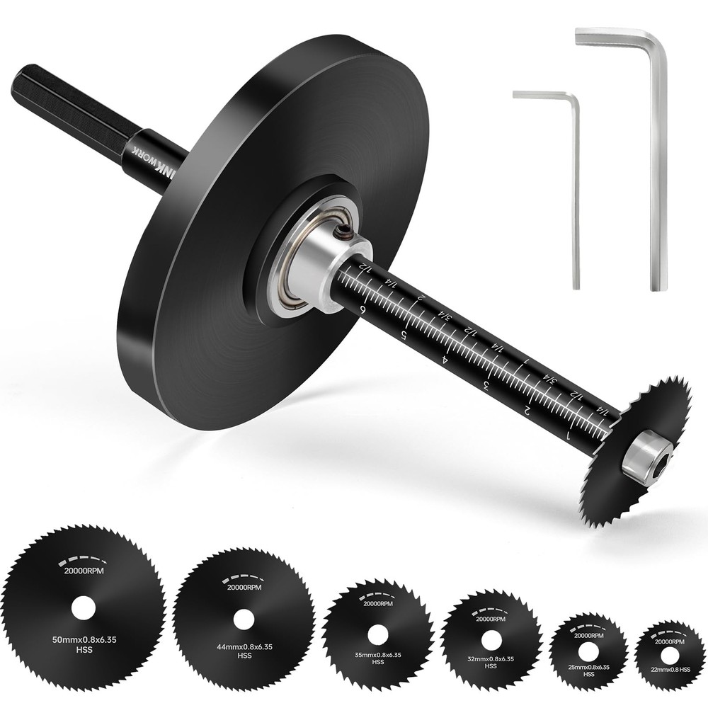 THINKWORK Inside Pipe Cutter for PVC Pipe, Tool Set with 4 inch, Black