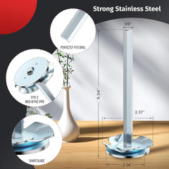 Plumbing PVC Fitting Socket Saver, PVC Pipe Reamer Cutter for Removing SCH 40 fr