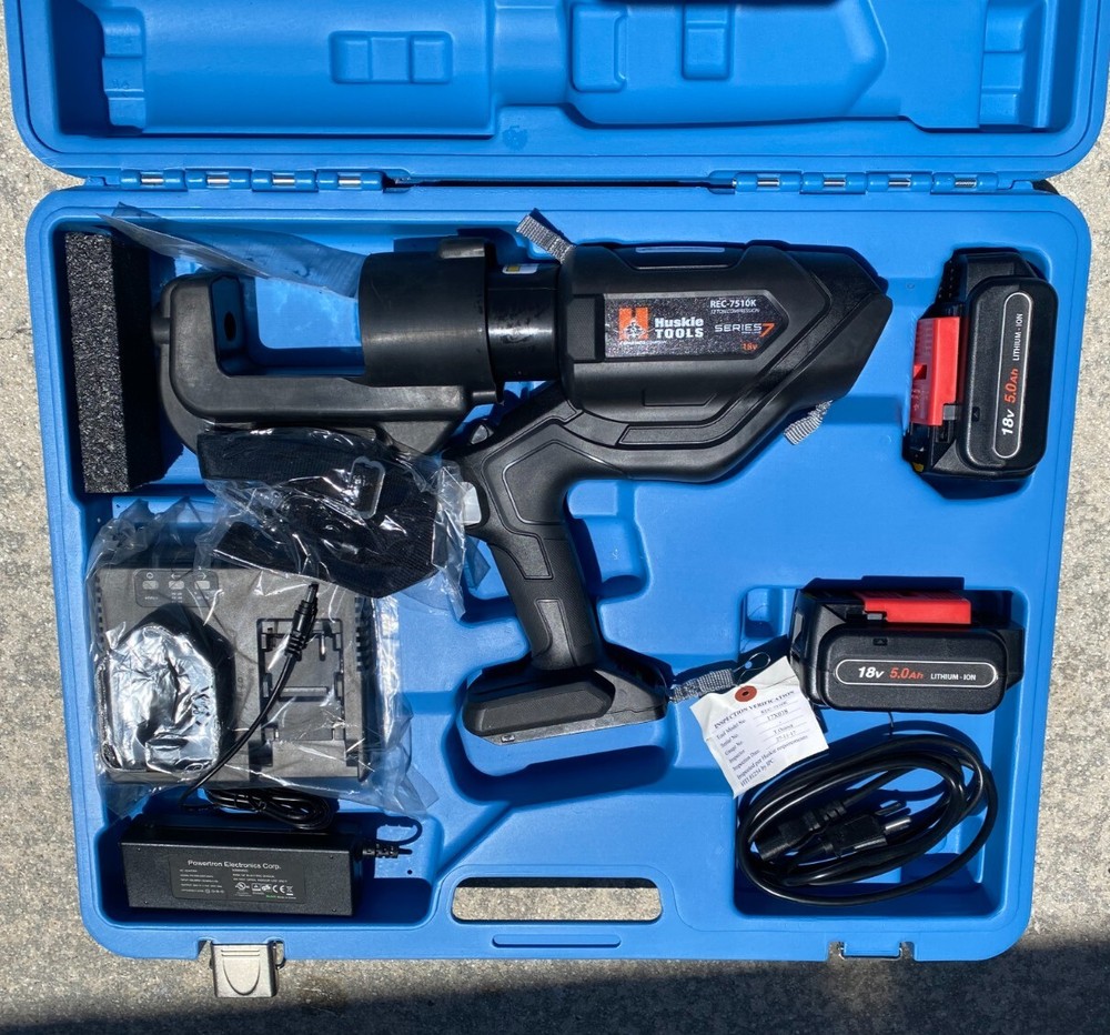 Huskie Tools Compression Tool Battery Operated NEW