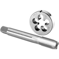 M13 x 1 Tap And Die Set M13 x 1.0 Machine Thread Tap Round Die Right Hand