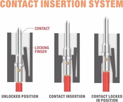 IWISS IWD-1620 Deutsch Crimp Tool, 8 Indents Crimper for Size 16 Contacts, Grey