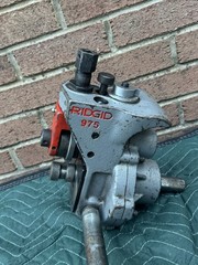 Ridgid Model 975 1-1/4&Prime; &ndash; 6&Prime; Depth Adjustment Combo Roll Groover