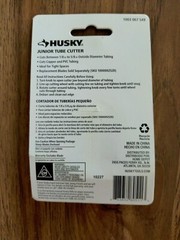 Husky Junior Tube Cutter Cuts 1/8&Prime; To 5/8&Prime; Outside Diameter Copper & PVC Tubing