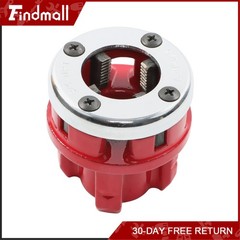 Findmall Ratchet Pipe Threader Kit Replacement 3/4&Prime; Dies Heavy Duty