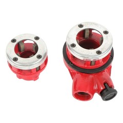 NPT Adjustable Ratchet Pipe Threader Ratchet Pipe Cutter Thread Tool With 5 Dies