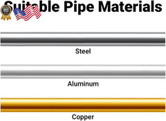 3/16 in. Dual Head Flaring Tool makes 4.75 mm ISO/DIN Bubble