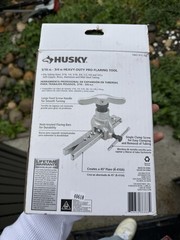 Husky 3/16&ndash;3/4 in Heavy-Duty Pro Flaring Tool 45&deg; Flare for Multiple Pipe Sizes