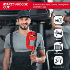 Heavy Duty 1-3 Inch / 25-80 Mm Pipe Cutter Tool with an Extra Blade, Sharp Rigid