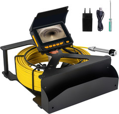 150 FT Sewer Camera Snake, 32GB 17MM Sewer Inspection Pipe Drain Camera with Lig