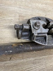 Antique REED MFG CO. Model 2A PIPE THREADER DIE HEAD w/ 1/2&rdquo; Die Jaws & 1-Handle