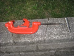 Ridgid No 4-S 4s Pipe Cutter 2&Prime; &ndash; 4&Prime; Rigid Heavy Duty &ndash; Good Condition