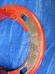 RIDGID 65 R Drive Plate Plate Parts RIDGID 1&Prime; TO 2&Prime; PIPE THREADER