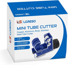 Copper Pipe Tubing Cutter &ndash; Mini Tube Cutter for 1/8&Prime; 1/4&Prime; 1/2&Prime; to 1 1/8&Prime; Inches