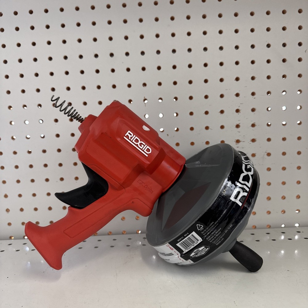 RIDGID EZ SPIN Drain Cleaning Snake Auger