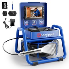 HD Sewer Inspection Camera 66ft 1080P with DVR
