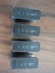 Ridgid Tool 1 1/2&Prime; NPT 37845 Pipe Threader Dies for 12R 00R, 11R, 0R, 111R , RH