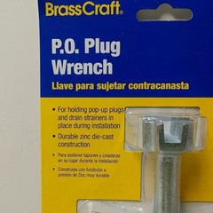Brass Craft P.O. Plug Wrench T419 BrassCraft T419 026613166865