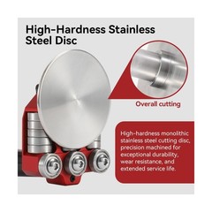 Sheet Metal Bender One Station Disc,90&deg;-180&deg; Bending Angle Sheet Metal