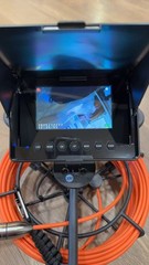 30M Sewer Pipe Inspection Camera, DVR Pipeline Industrial Endoscope 4.3&Prime;in IP68