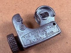 Vintage RIDGID Close Quarters Tubing Cutter Model 103 1/8-5/8 in MPN 32975