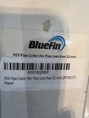 Blue Fin, PEX, PVC, CPVC Plastic Pipe Cutter plumbing tool up to 32 mm, NEW