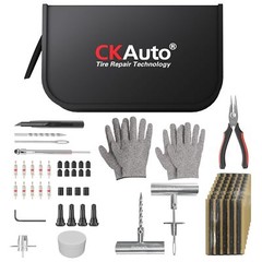 Universal Tire Repair Kit Heavy Duty Car Emergency Tool Kit for Flat Tire Pun&hellip;