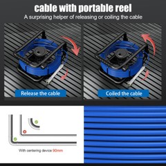 Pipe Inspection Camera 4.3 inch Drain Sewer Camera 20 m Pipeline Video Camera