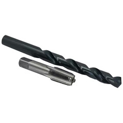1/4 in. Carbon Steel NPT Pipe Tap and 7/16 in. High Speed Steel Drill Bit Set