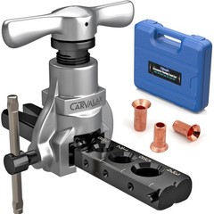 45&deg; Eccentric Flaring Tool Kit, 7 Dies, 3/16&Prime; to 3/4&Prime; Tubing