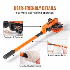 Manual Pipe Bender 7Bending Dies Multifunction Steel Copper Tube Bending Machine