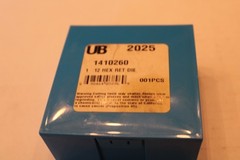 Union Butterfield 1410260 ROUND SPLIT HSS THREAD DIE 1-12 NF &ndash; NEW