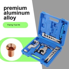 Eccentric Flaring Tool Kit Single Flare for 1/4&Prime; &ndash; 3/4&Prime; Aluminum Copper Pipe