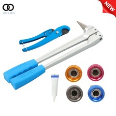 Precision Manual PEX Pipe Expander Tool Kit W/ 3/8&Prime; 1/2&Prime; 3/4&Prime;&1&Prime; Expansion Heads