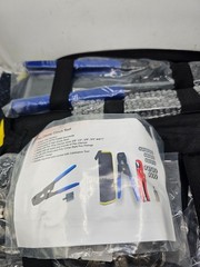 EFIELD PEX Cinch Tool, Pex Fitting, Cutter, Clamps, SS Clamps in Canvas Bag