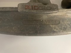 Ridgid No.134 Pipe Cutter 1-1/8 to 4-1/2