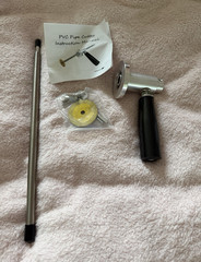 PVC Pipe Cutter Soil Pipe Tool 1-1/2 in to 4 in w/ Rod, Blade, Manual