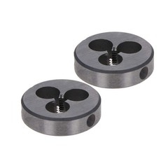 2pcs 5-40 UNC Round Die, Machine Thread Right Hand Threading Die, Alloy Tool &hellip;