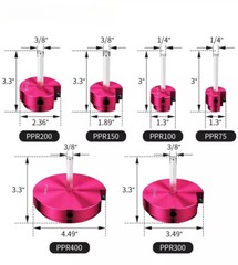 Complete Plastic Reamer Set PVC Pipe Fitting Reamer Kit Standard 1/2&Prime; Drills 9Pc
