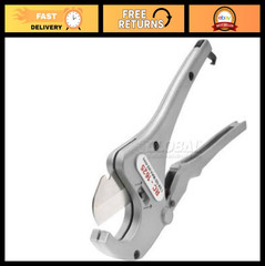 Aluminum Ratchet Pipe Cutter 1/8&Prime; to 1-5/8&Prime; for Plastic Tubing &ndash; Compact & Durab