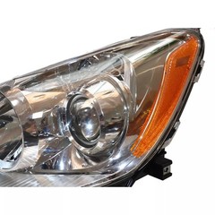 Halogen Headlight Assembly for Toyota Prius C 2012-2014 Black Housing Pair