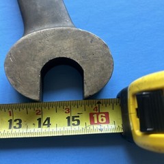 Antique Ampco Solid Brass wrench 14&rdquo; long See Pics For Wrench Size