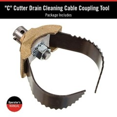 C CUTTER Heavy Duty Black 52822 T-232 3&Prime; RIDGID