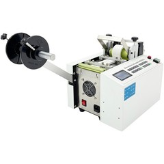 Automatic Microcomputer Pipe Cutter Plastic PVC PE Tubes Cutting Machine 110V
