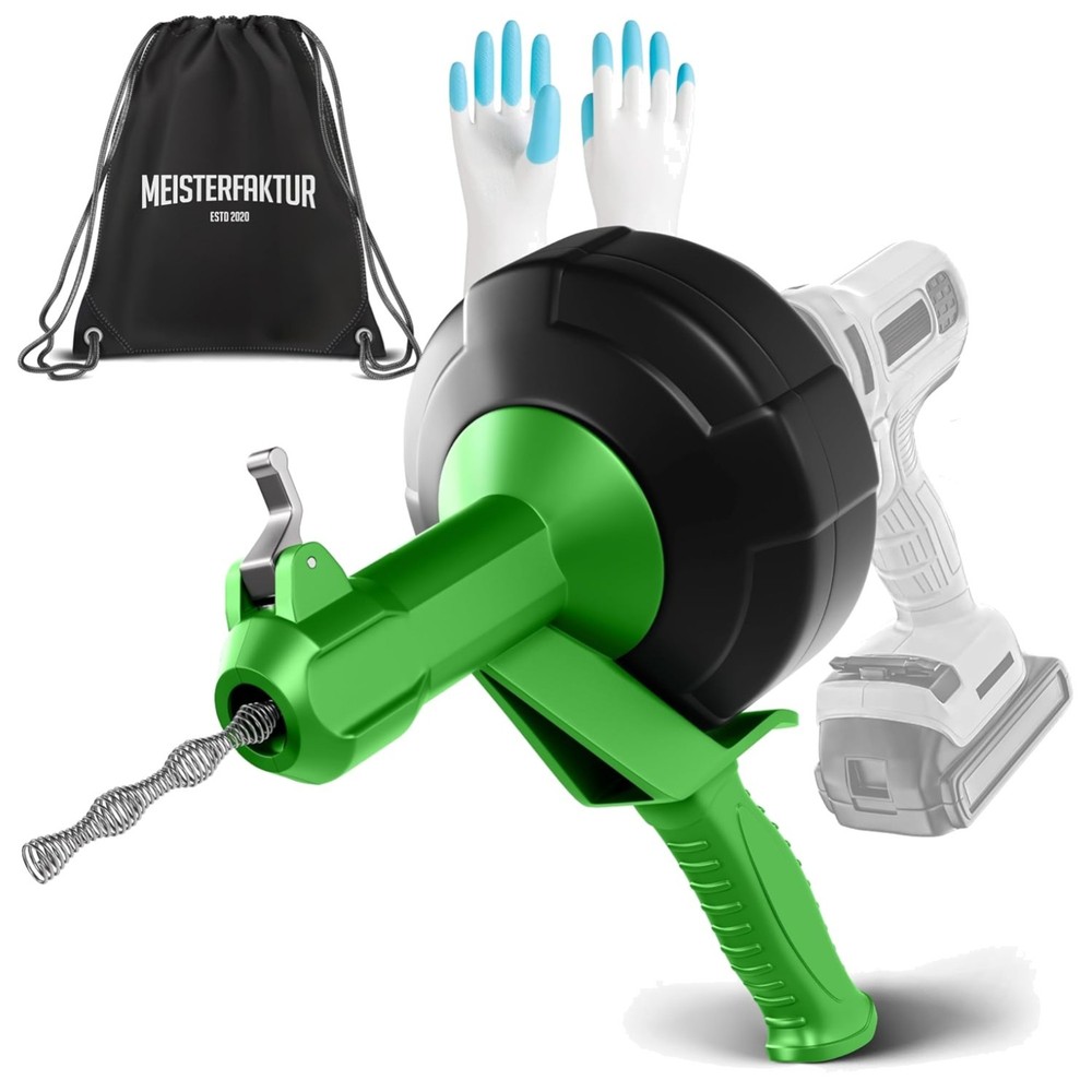 Solid 25FT Drain Auger &ndash; Eco-Friendly Plumbing Solution