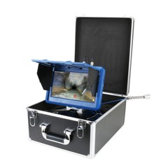 40M WIFI Sewer Pipe Inspection Video Camera with Meter Counter 10&Prime; Touch Screen